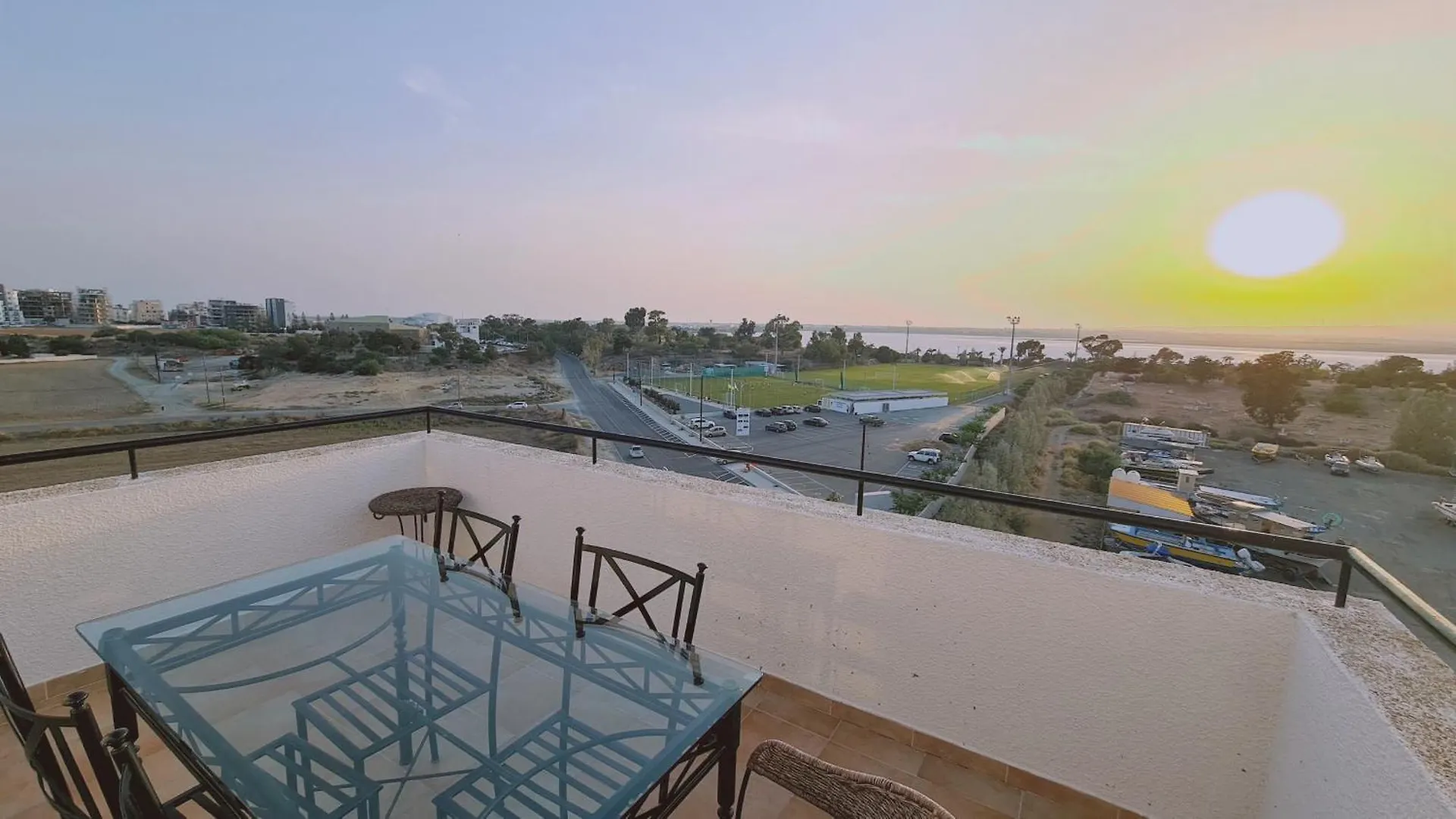 Stay Sea And Salt Lake Panoramic View Apt Larnaca Apartment